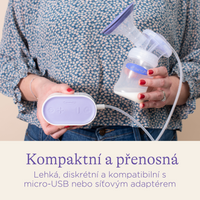 Lansinoh Single kompaktní elektrická odsávačka