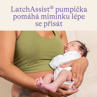 Lansinoh Pumpička na formování bradavek Latch Assist™ pro správne přisátí