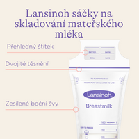 Lansinoh Sáčky na uskladnění mateřského mléka