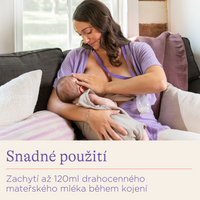 Lansinoh Silikonová odsávačka mateřského mléka kolektor