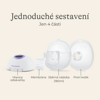 Lansinoh Handsfree odsávačka mateřského mléka