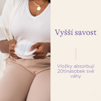 Lansinoh Jednorázové vložky do podprsenky vyšší savost