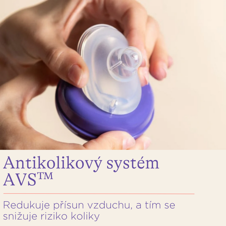 Lansinoh NaturalWave savička s antikolikovým systémem