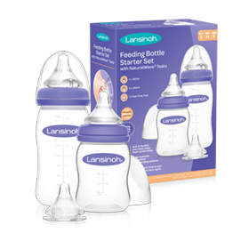Lansinoh Startovací set kojeneckých lahví s NaturalWave® dudlíky